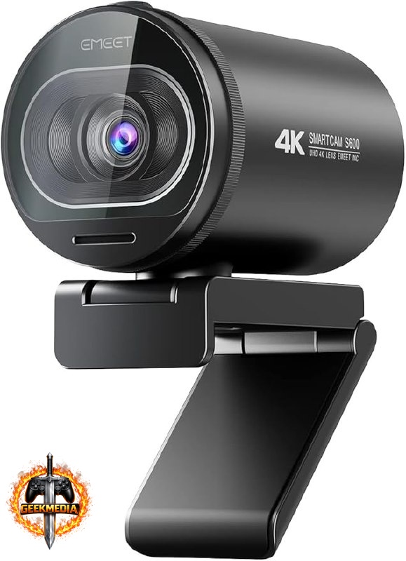 Webcam EMEET S600 Ultra HD 4K 60FPS