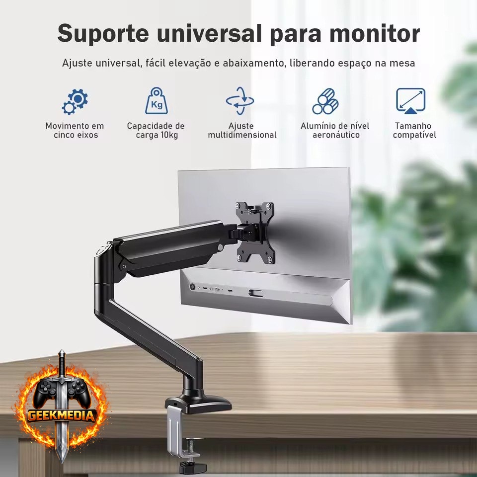 Suporte Articulado para Monitor WKZJ-DN