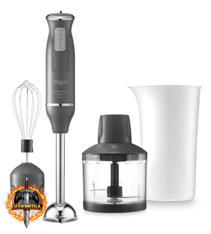 Mixer Power Inox 3 Em 1 Elgin Lunar