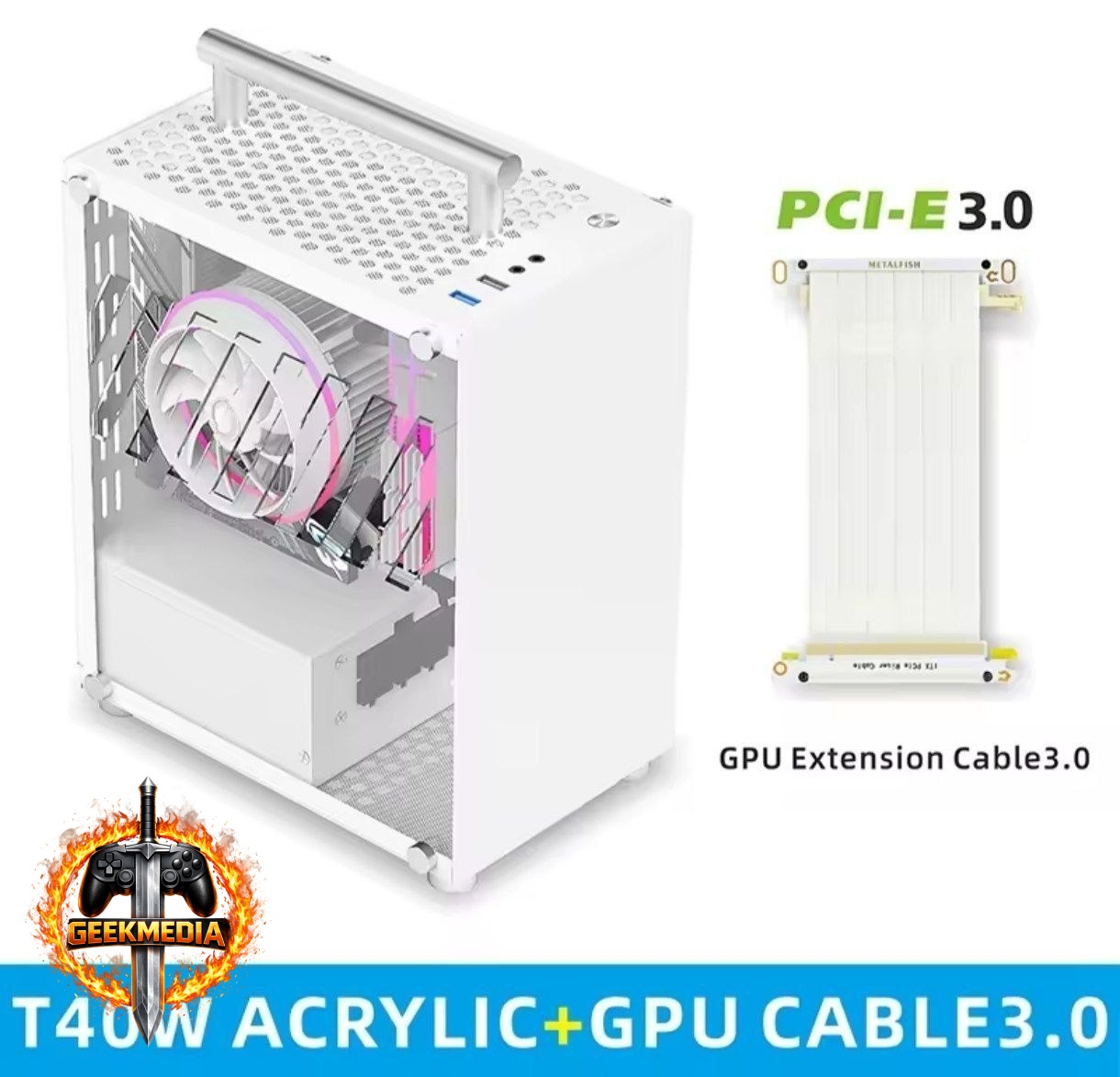Gabinete ITX MetalFish T40 7L