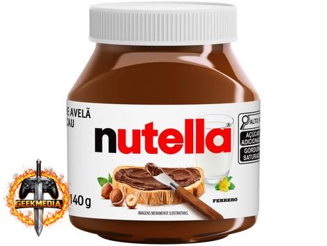 Creme de Avelã com Cacau Nutella Ferrero 140g