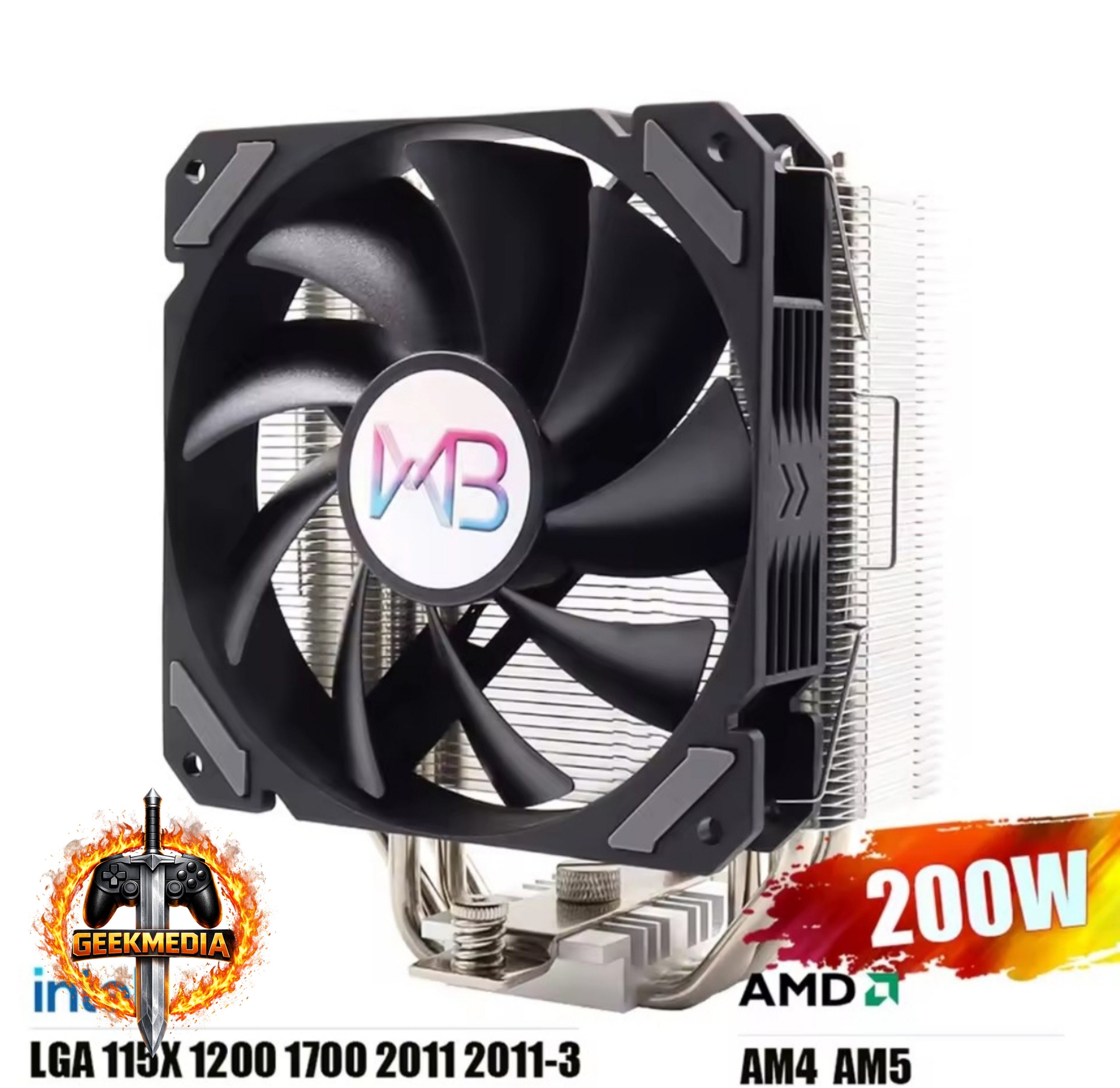 CPU Cooler Wovibo 4A