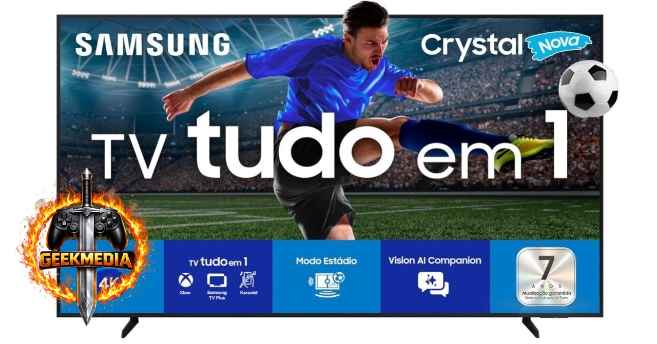 Samsung Smart TV 65" Crystal UHD 4K U8100F 2025
