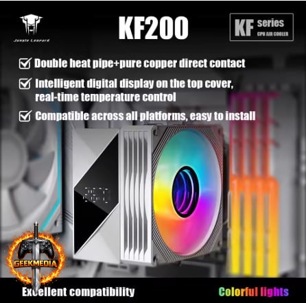 Cooler CPU Jungle Leopard KF200 DGT RGB