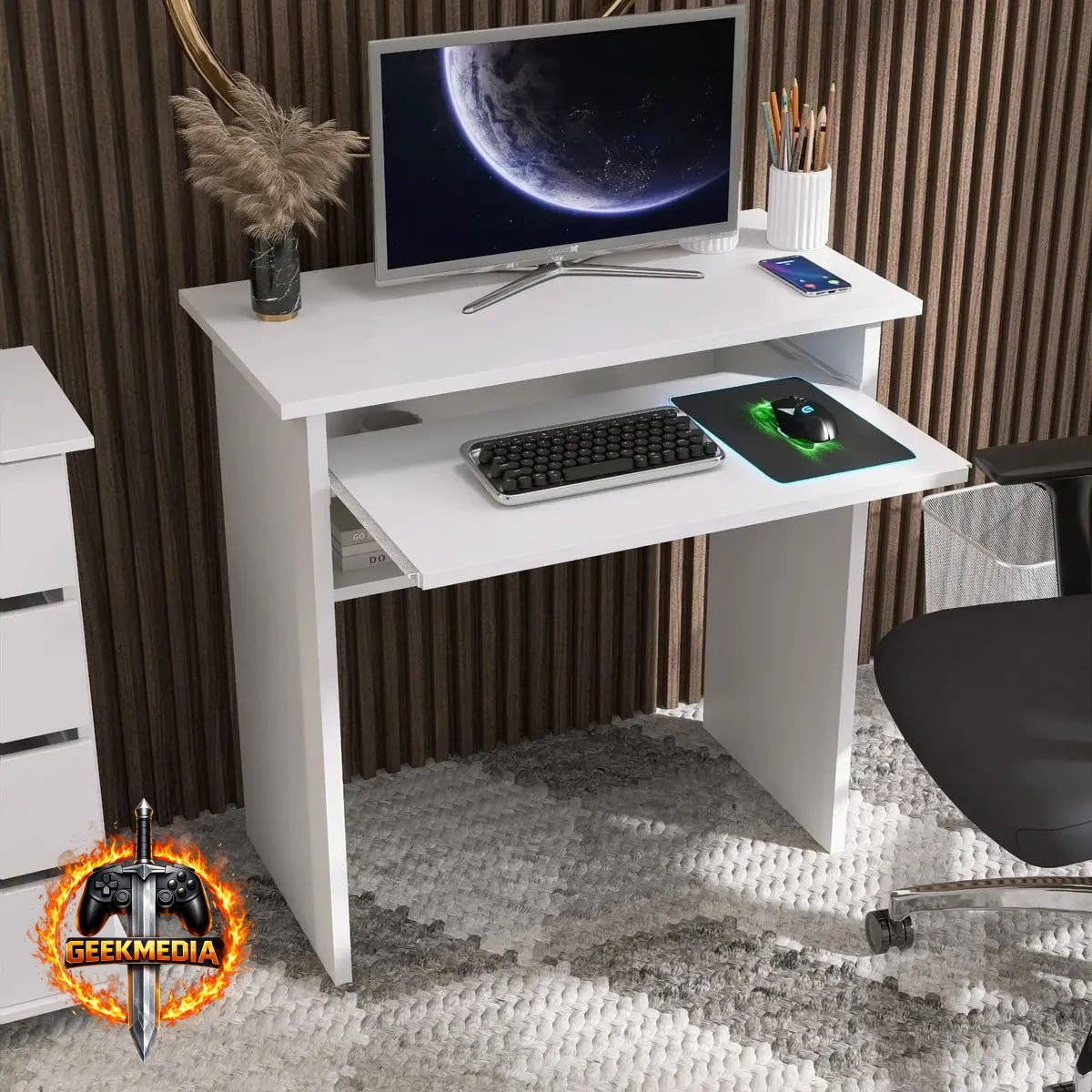 Escrivaninha Mesa De Computador Prática
