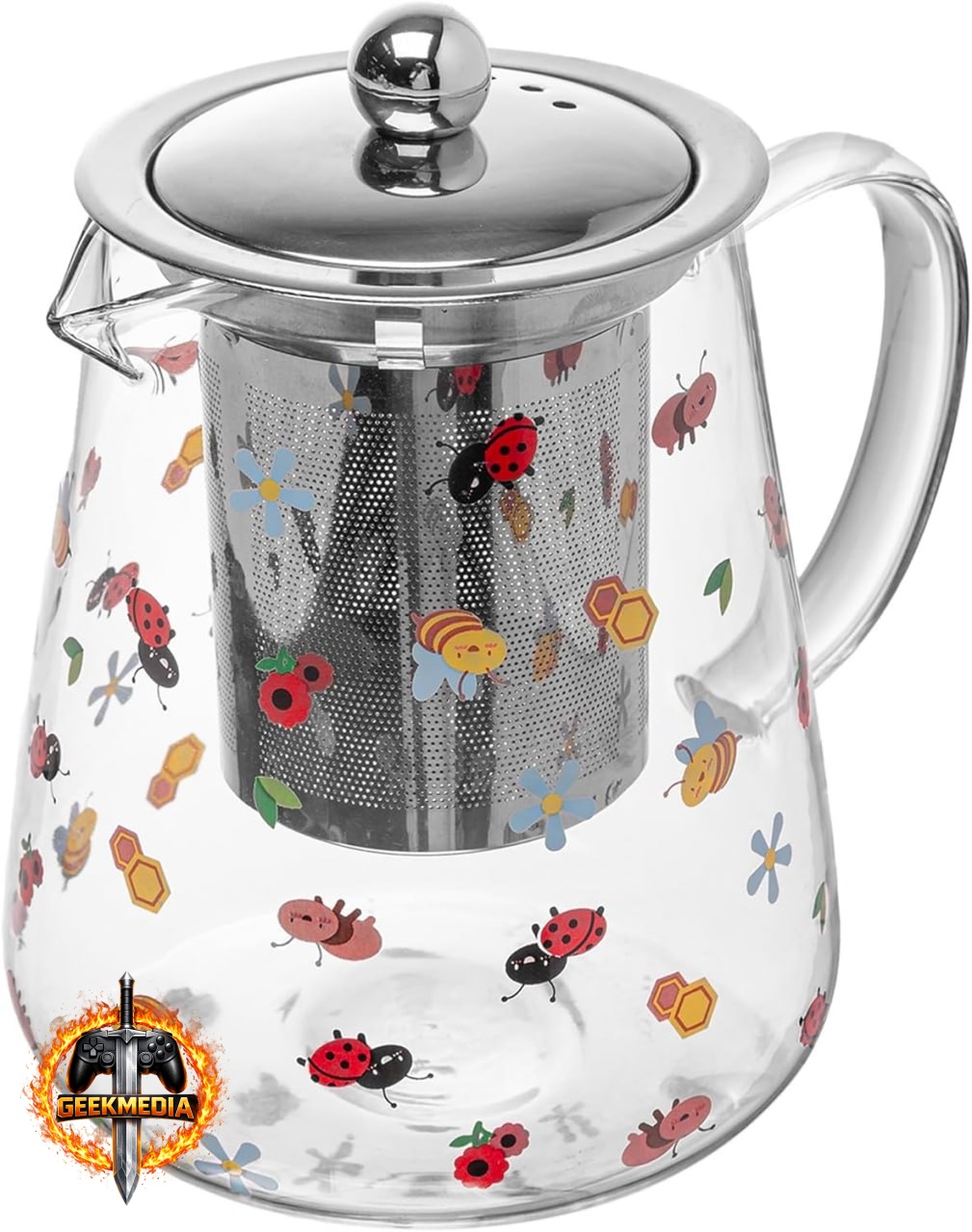 Chaleira Lyro Garden Party 750ml