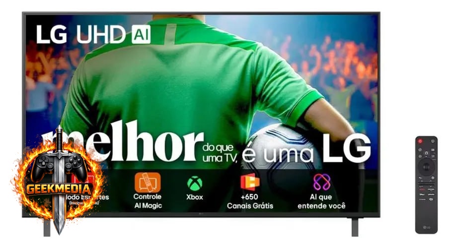 LG Smart TV 4K 50 Polegadas Ultra HD 50UA8550PSA