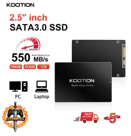 SSD SATA 512GB Kootion III