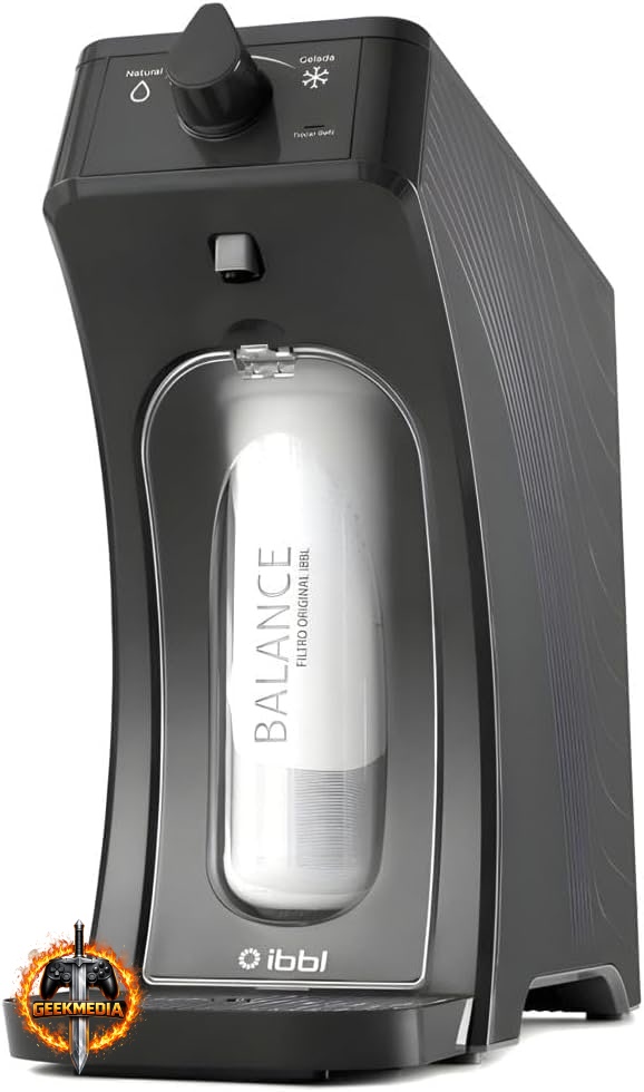 Purificador de Água Refrigerado New E-Due Equilibrium Grafite
