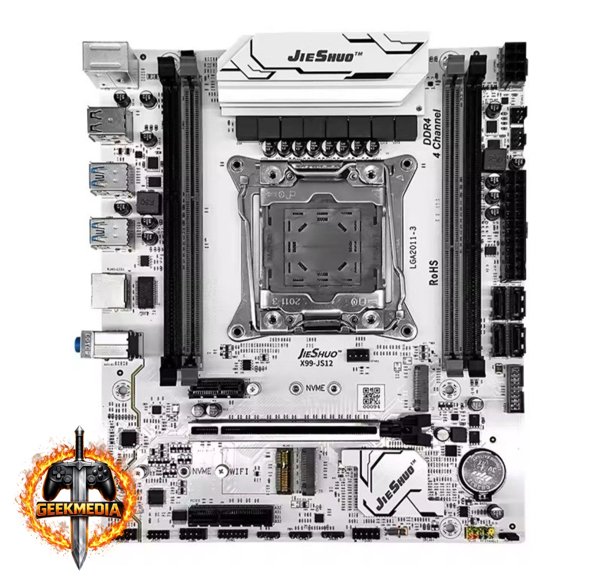 Placa Mãe Jieshuo X99 JS12 ARGB