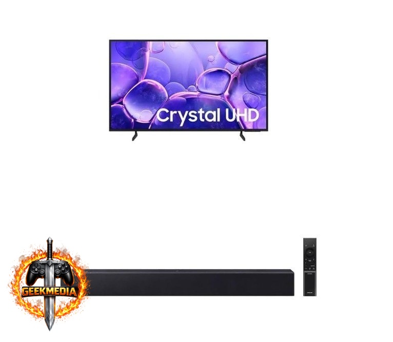 Samsung Combo Smart TV 55" Crystal UHD 4K  Soundbar