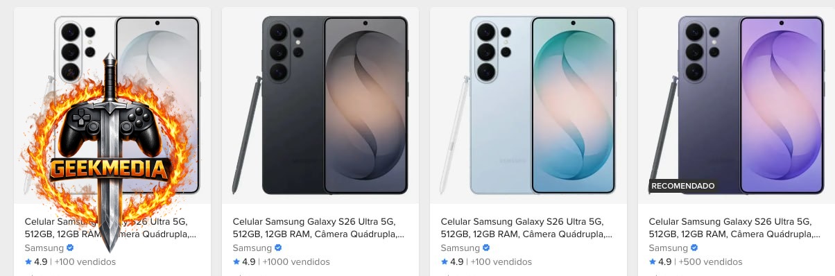 Cupom 40% OFF Samsung no Mercado Livre