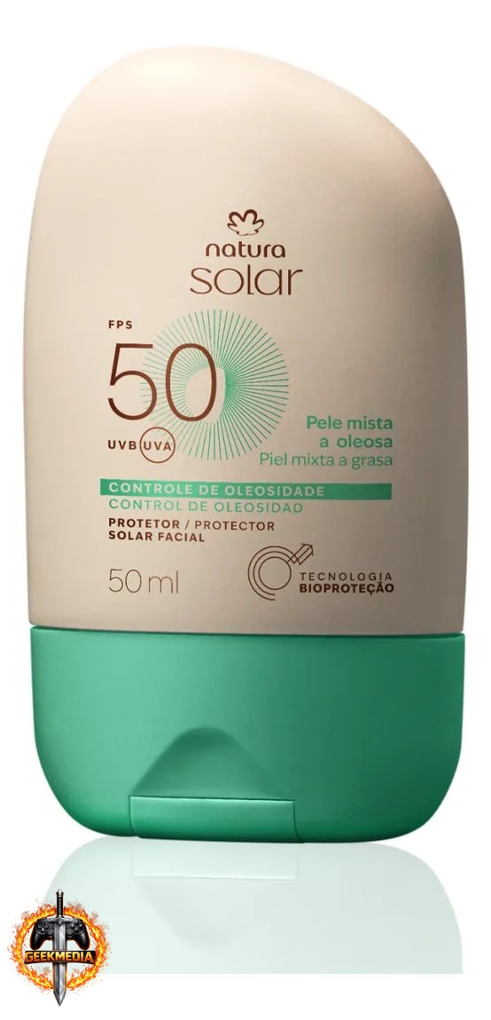 Protetor Solar Natura Facial FPS50