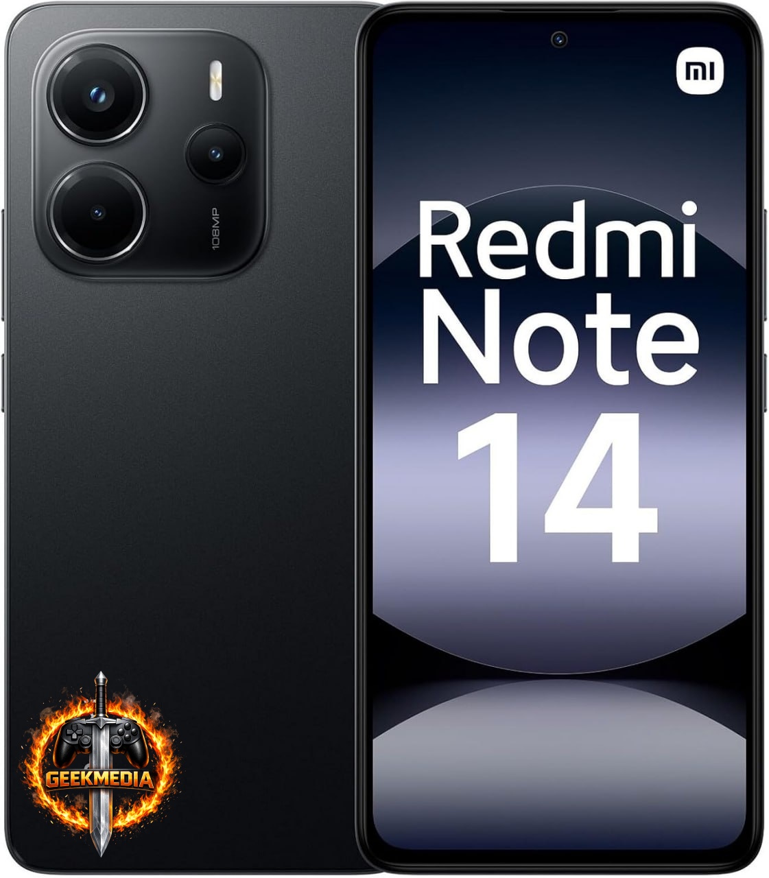 Smartphone Xiaomi Redmi Note 14 Midnight Black