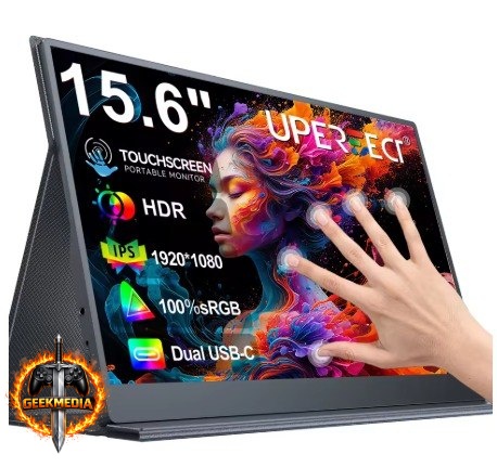 UPERFECT Monitor Portátil Touchscreen 15.6" 1080P