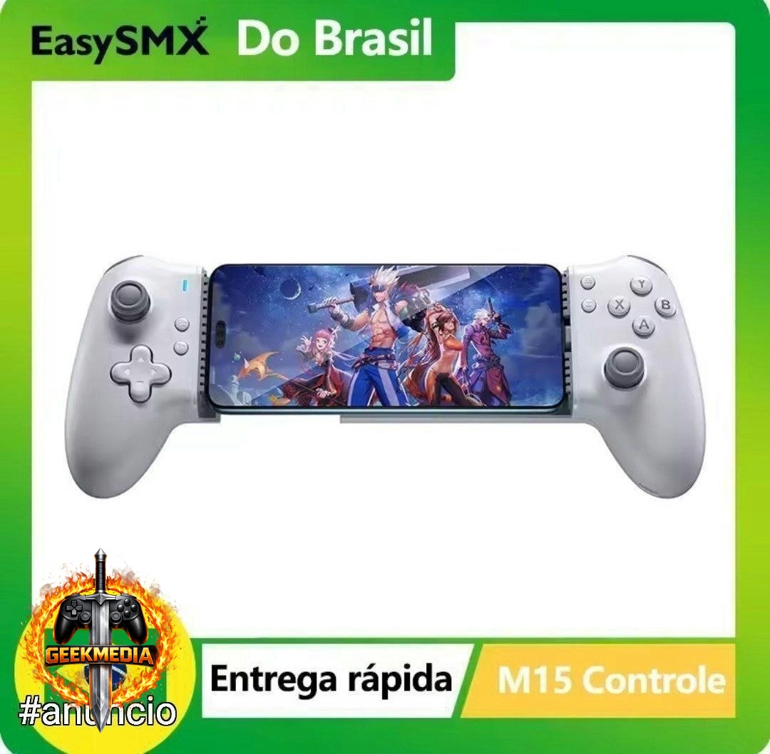 Controle EasySMX M15 Hall Effect Android/iOS