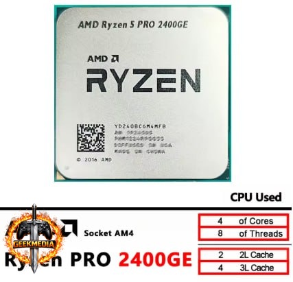 Ryzen 5 PRO 2400GE
