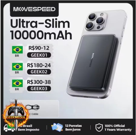 Power Bank MOVESPEED S10 10000mAh