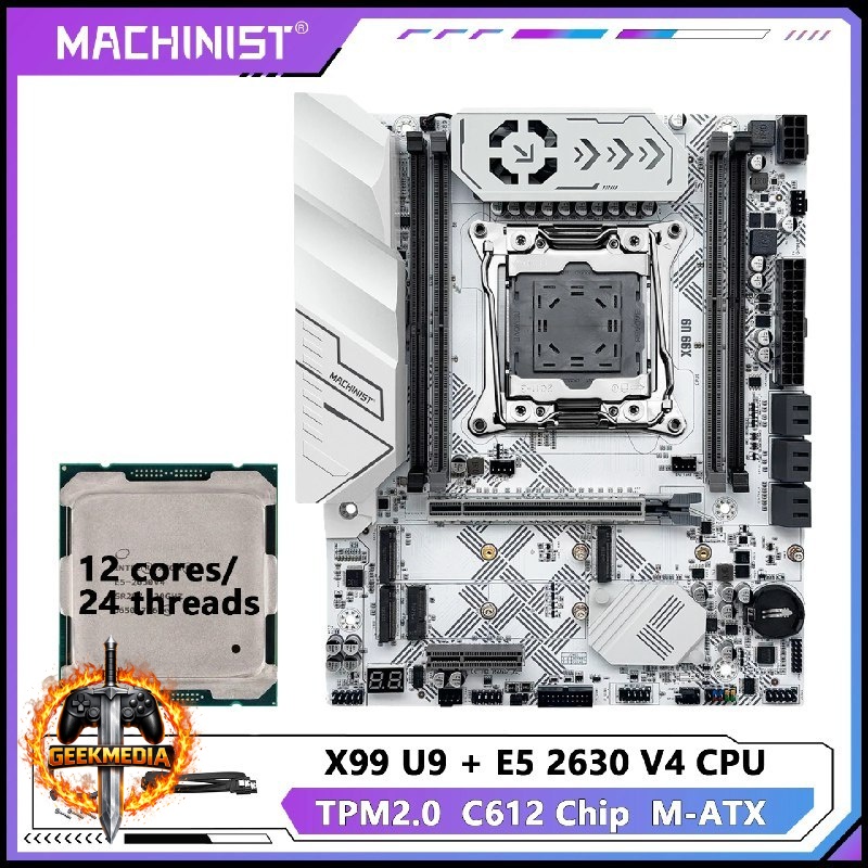 Machinist X99 U9 White