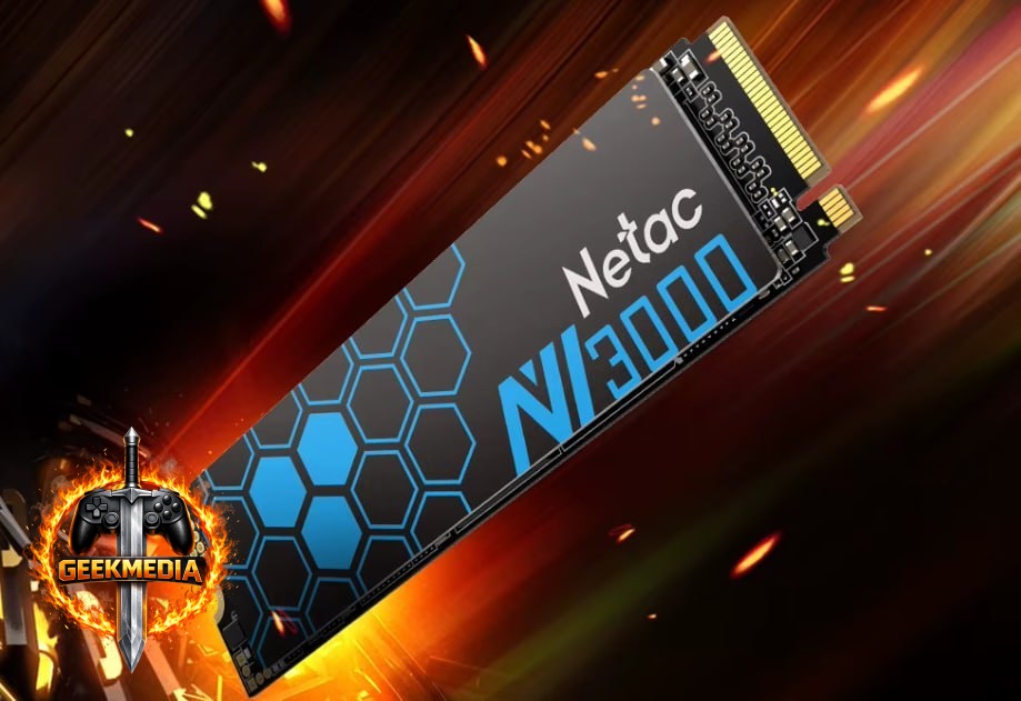 SSD M.2 NVME Netac 500GB Gen3 3500MB/s