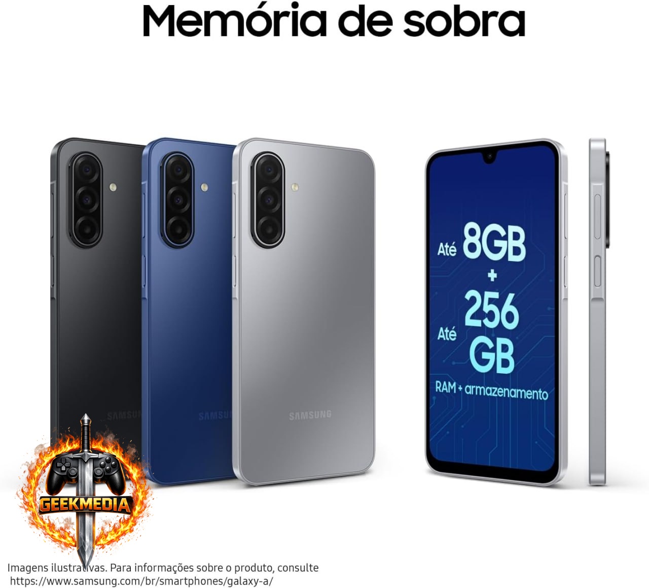 Samsung Galaxy A17 5G 256GB Cinza