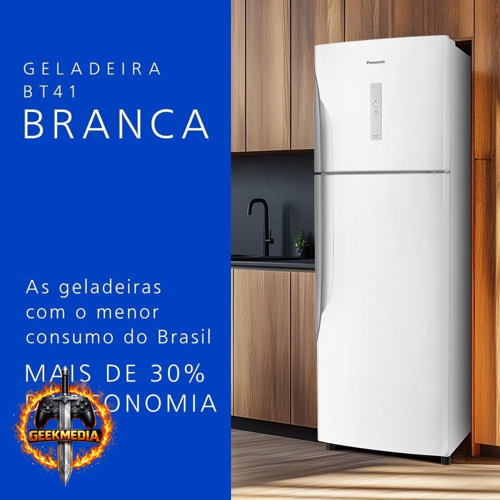 Panasonic BT41 Frost Free 391L Antibactéria Branca