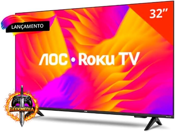 Smart TV LCD LED 32" AOC 32S5155/78G