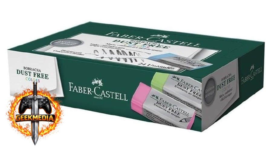 Borracha Dust Free Faber-Castell Multicor