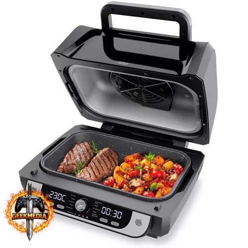 Fritadeira Elétrica Air Fryer WAP Barbecue 10 Litros
