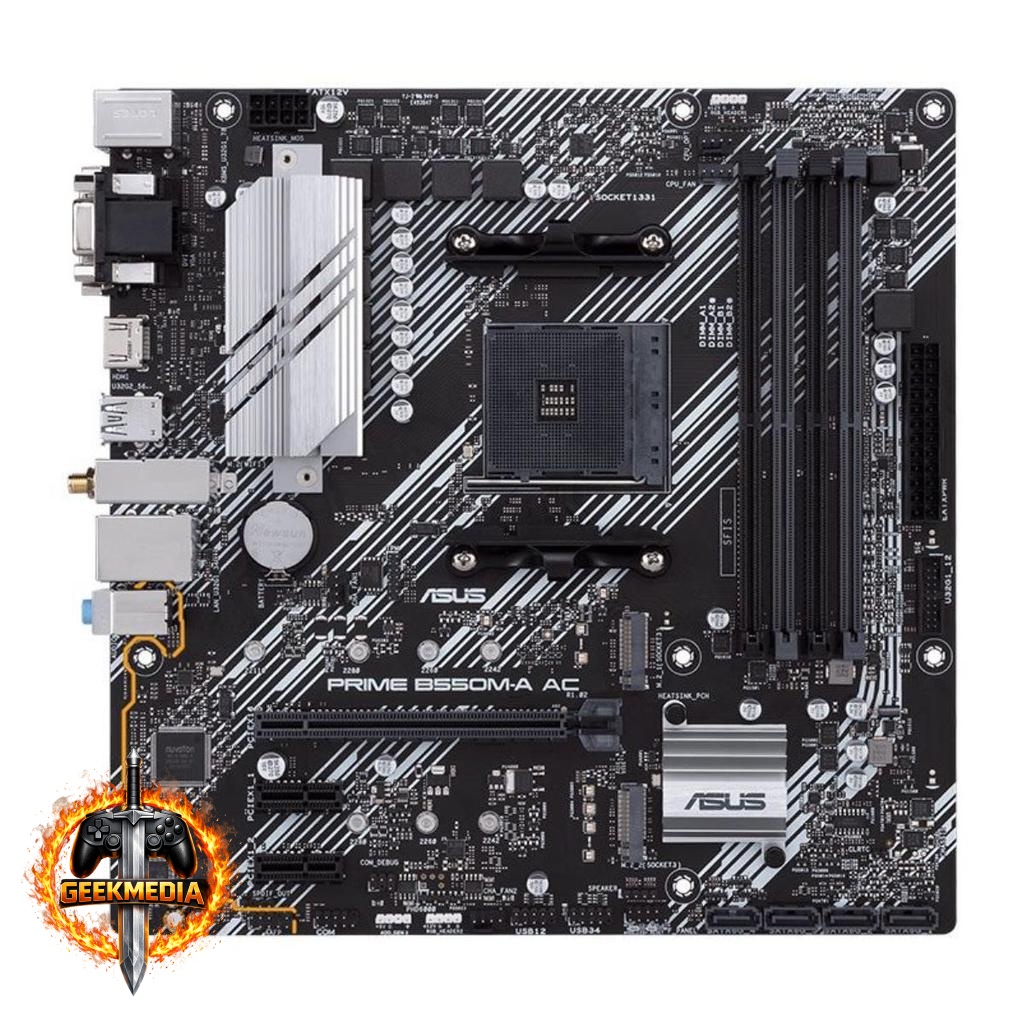 Placa Mãe Asus Prime B550M-a AC