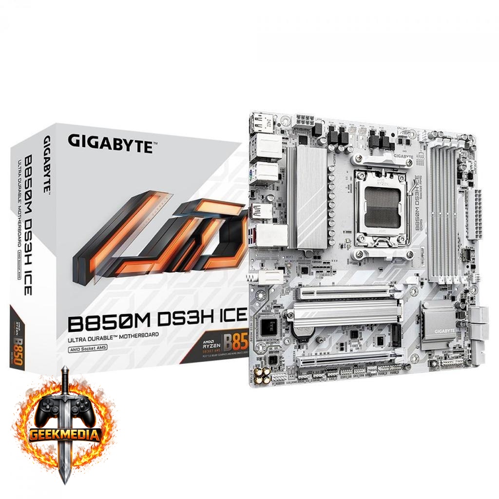 Placa Mãe Gigabyte B850M DS3H ICE