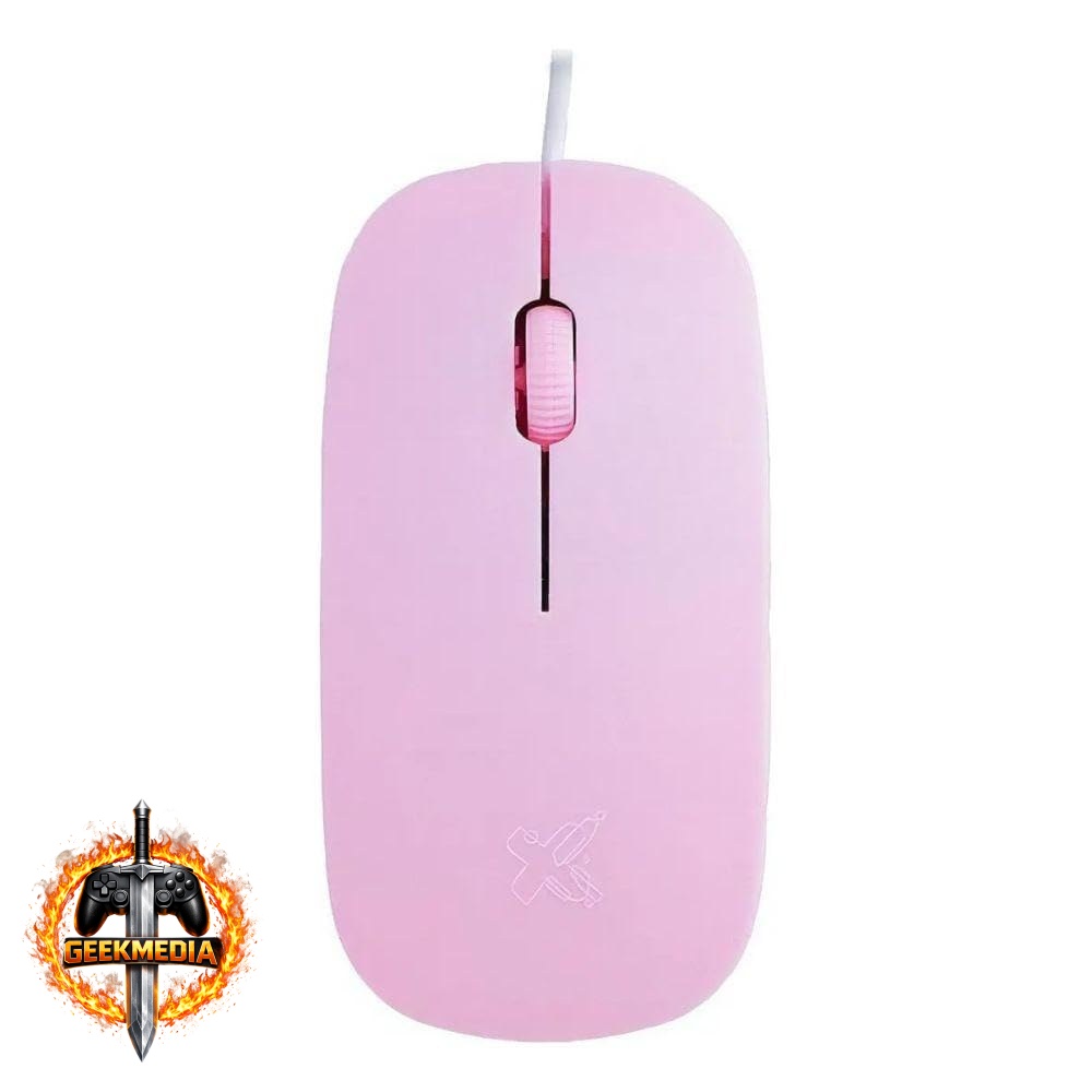 Mouse Surface Rosa Com Fio 1200DPI USB2.0