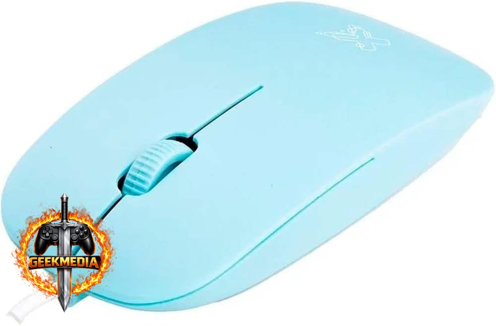 Mouse Surface Azul Com Fio 1200DPI USB2.0