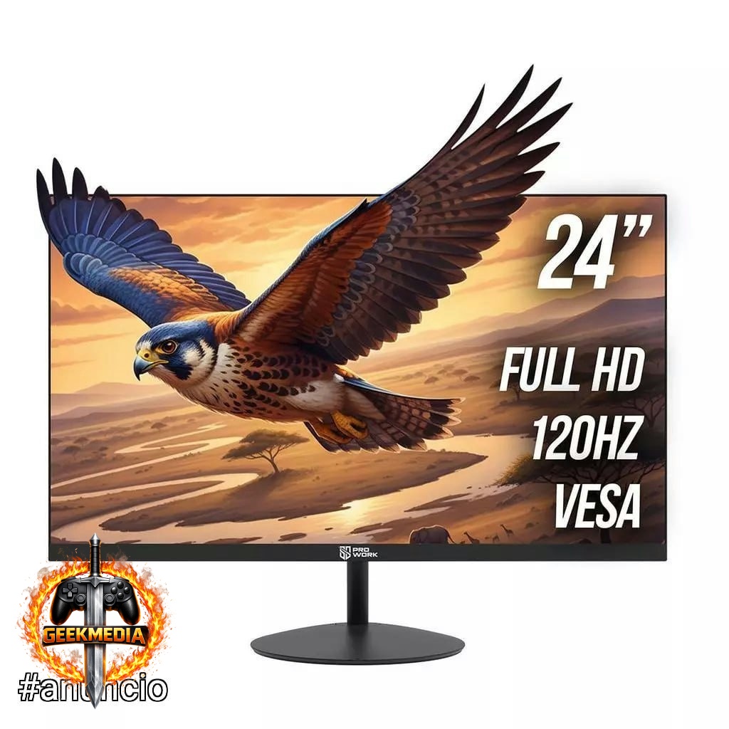 Monitor Safe Gamer ProWork 23,8" FHD 120Hz