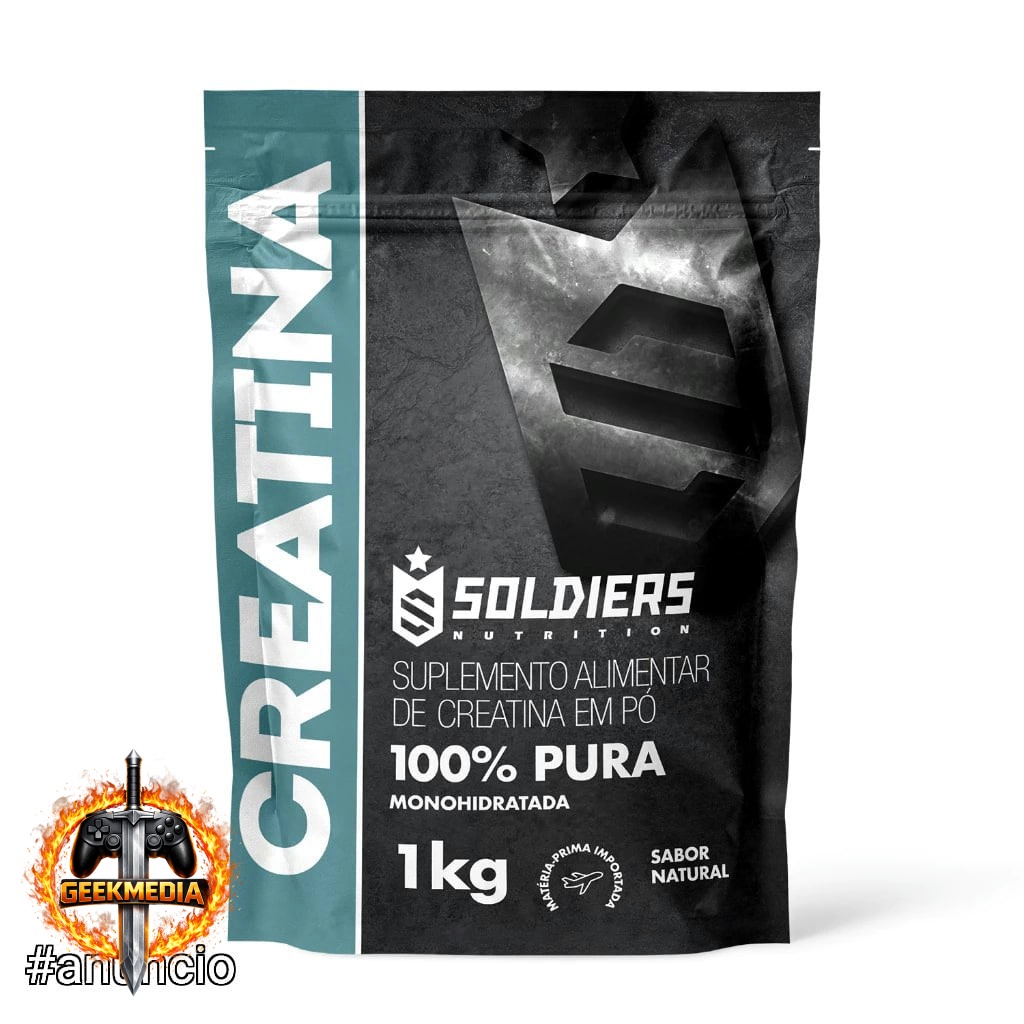 Creatina Monohidratada 1kg Soldiers Nutrition