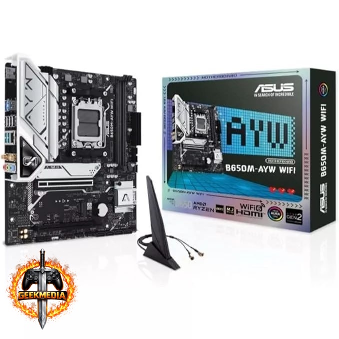 Placa-Mãe ASUS B650M-AYW WIFI mATX AM5