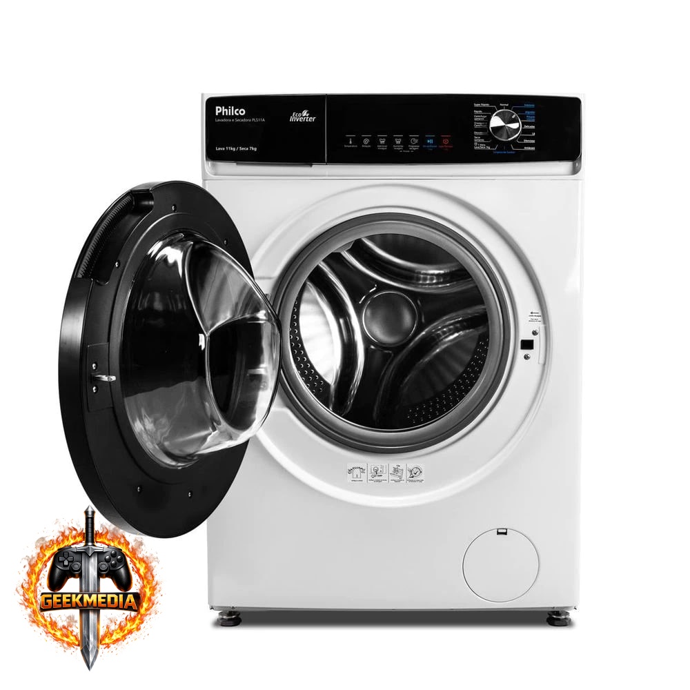 Lava e Seca Philco 11kg Pls11a Eco Invertplus