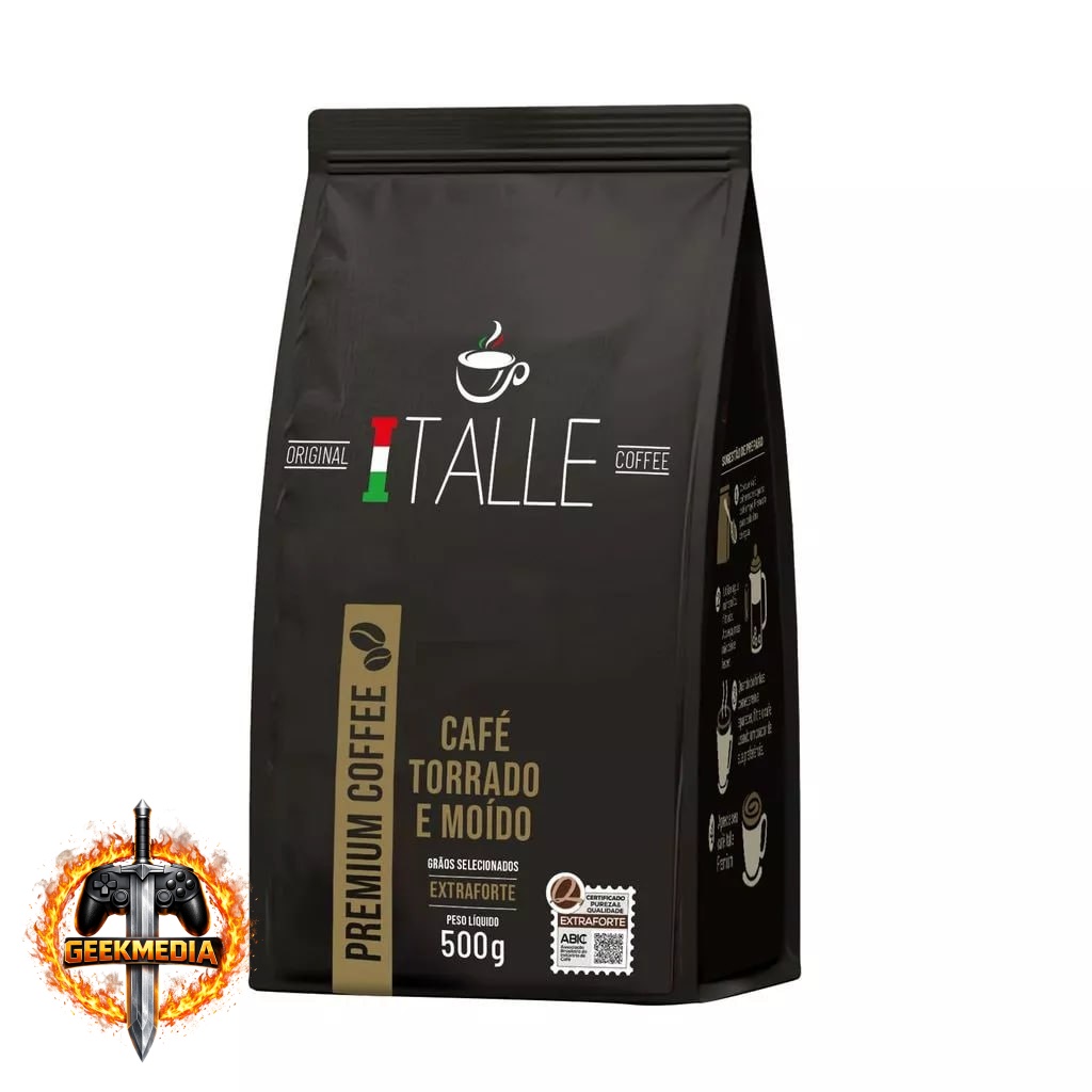 Café Torrado e Moído Extraforte Italle 500g