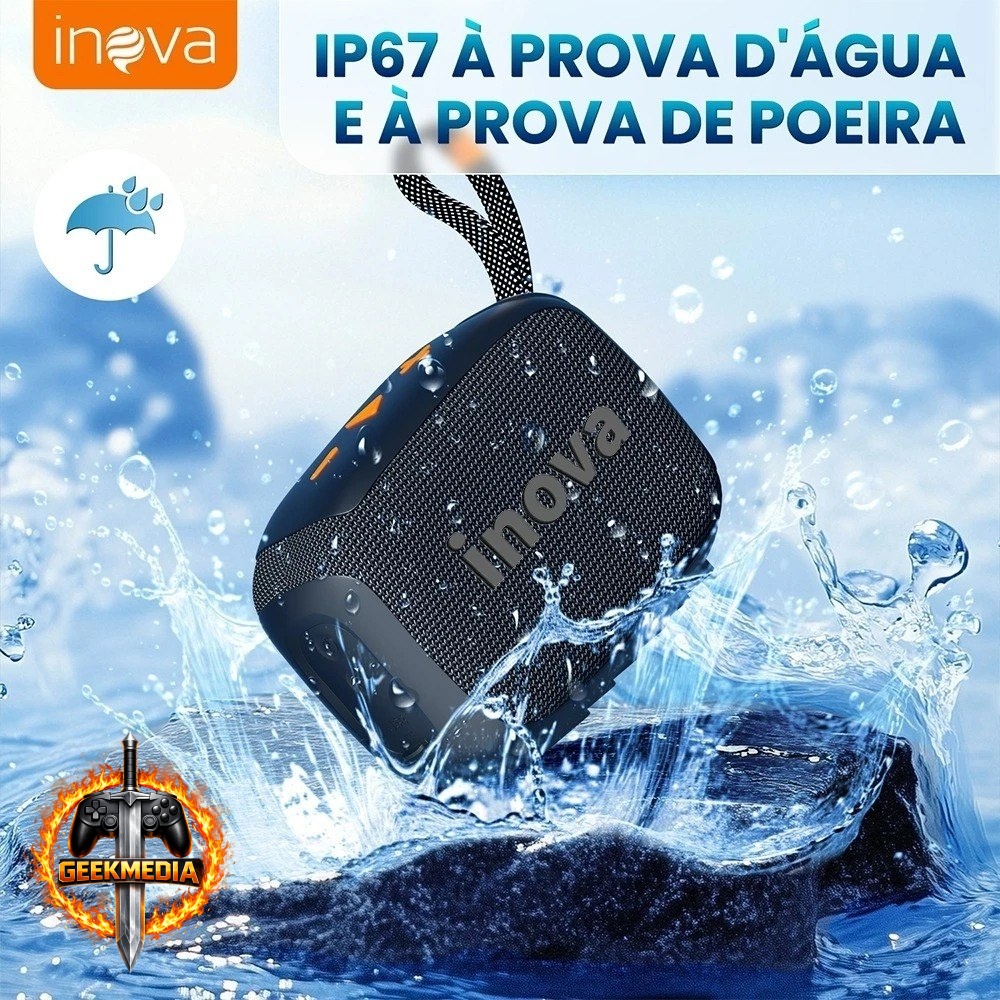 Inova Caixa de Som Bluetooth Portátil Go 4
