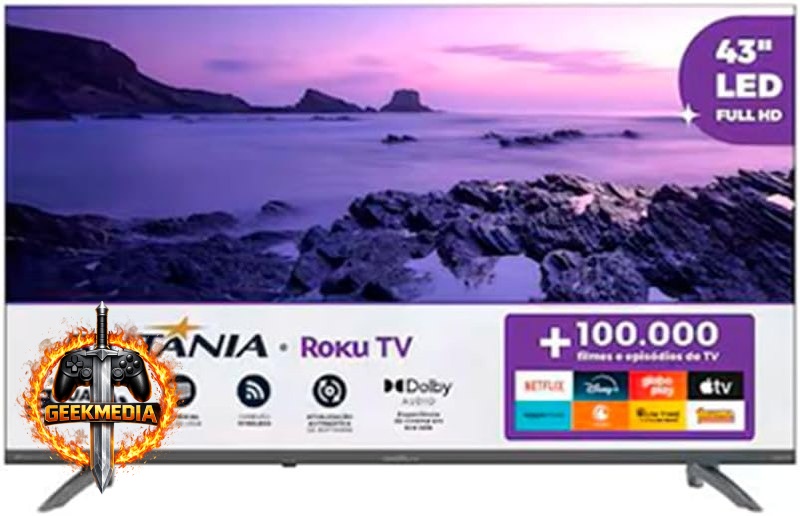 Britânia Smart TV 43 Polegadas Full HD B43CRA
