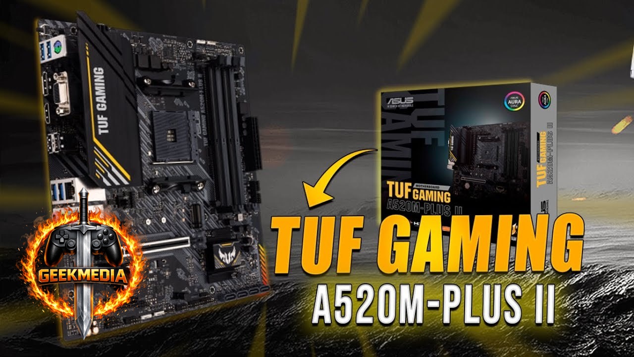 Placa-Mãe Asus Tuf Gaming A520M-Plus II