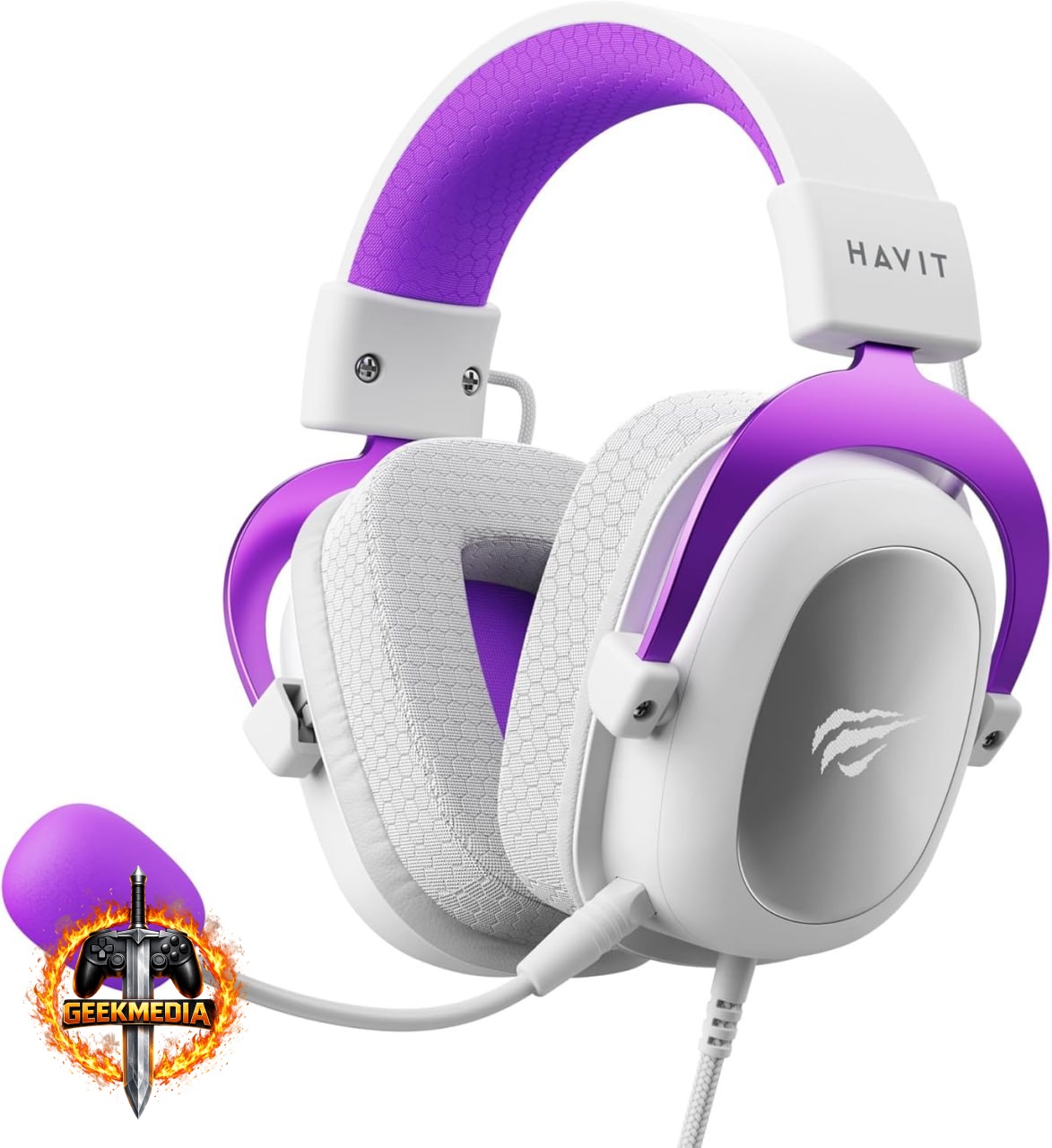 Havit HV-H2002d Headset Gamer Purple