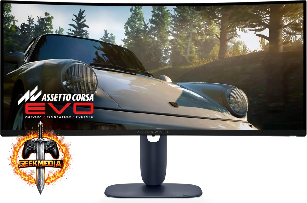 Alienware 34" WQHD 3440x1440 - 240Hz QD-OLED Curvo Ultrawide