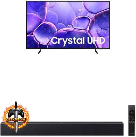 Samsung Combo Smart TV 55" Crystal UHD 4K  Soundbar