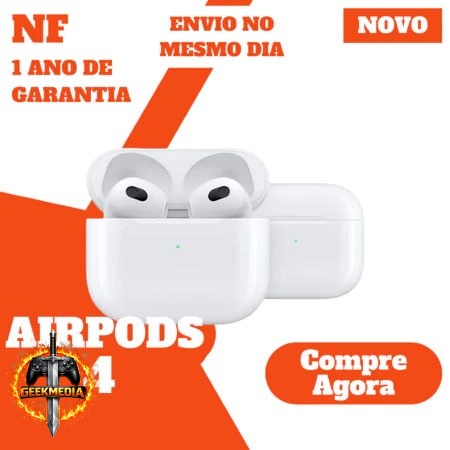 Apple AirPods 4 (Sem Cancelamento de Ruído)