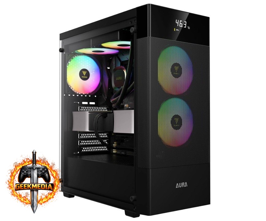 Gabinete Gamer Gamdias Aura Gc5 Elite Preto Argb