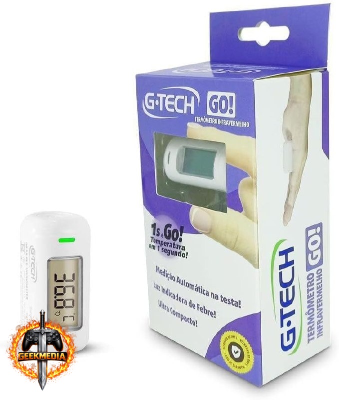 G-Tech Termômetro Infravermelho Ultracompacto Go