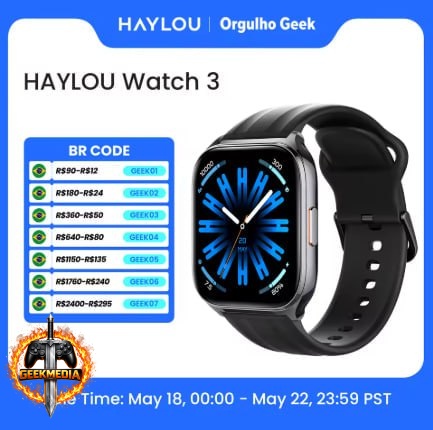 Smartwatch HAYLOU Watch 3 AMOLED