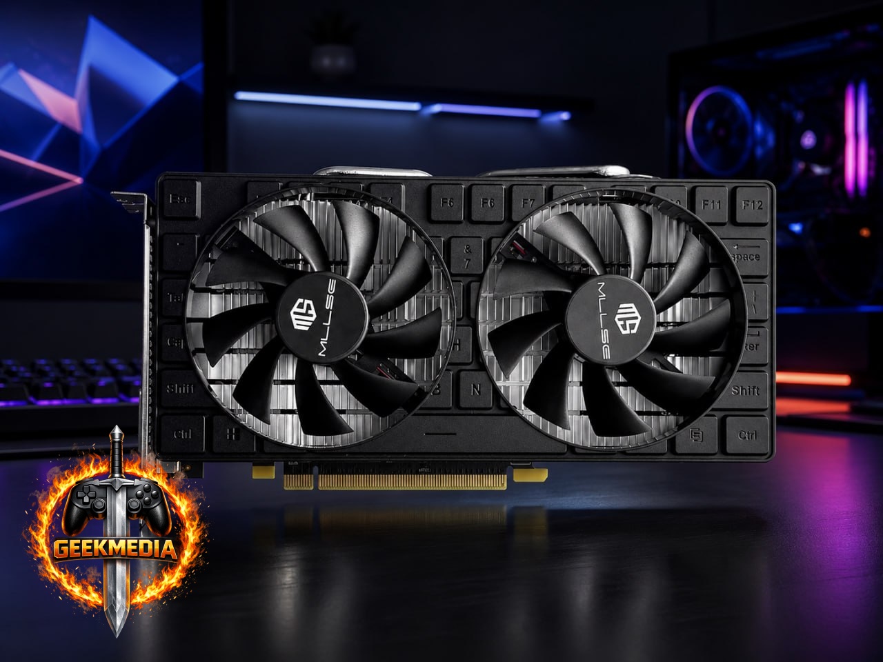 Placa de Vídeo RX 580 8GB MLLSE