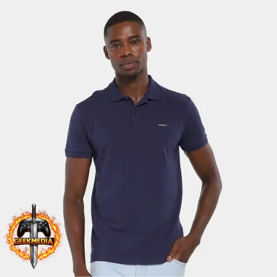 Colcci Camisa Polo Casual Masculina